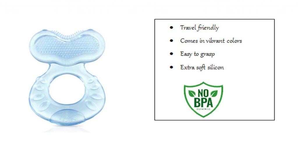 Nuby Silicone Baby Teether